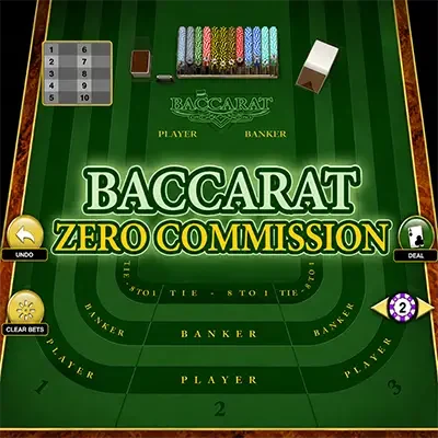 Baccarat Zero Commission game artwork