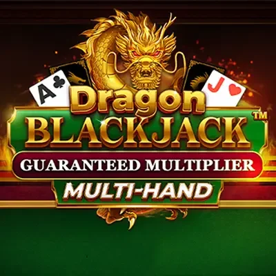 Dragon Blackjack Guaranteed Multiplier Multihand game artwork