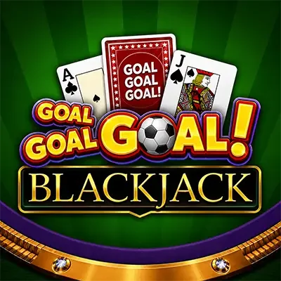 Goal Goal Goal Blackjack game artwork