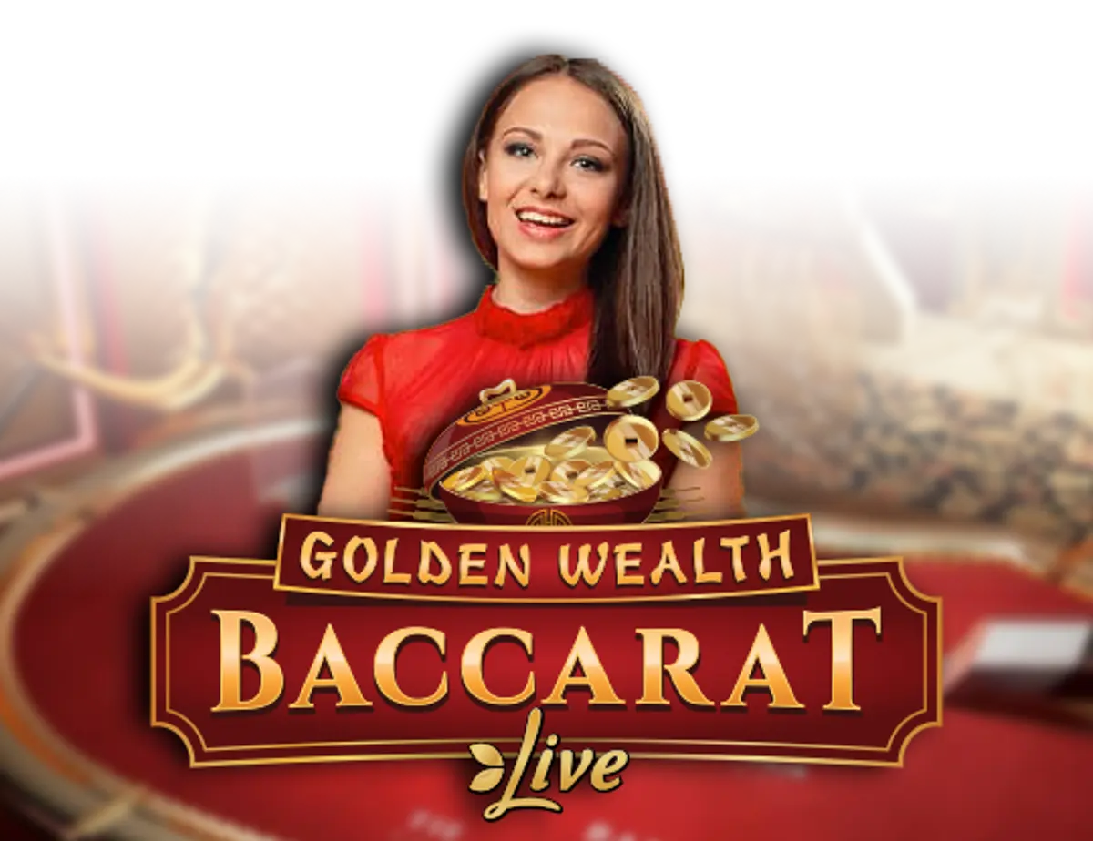 Golden Wealth Baccarat live casino artwork