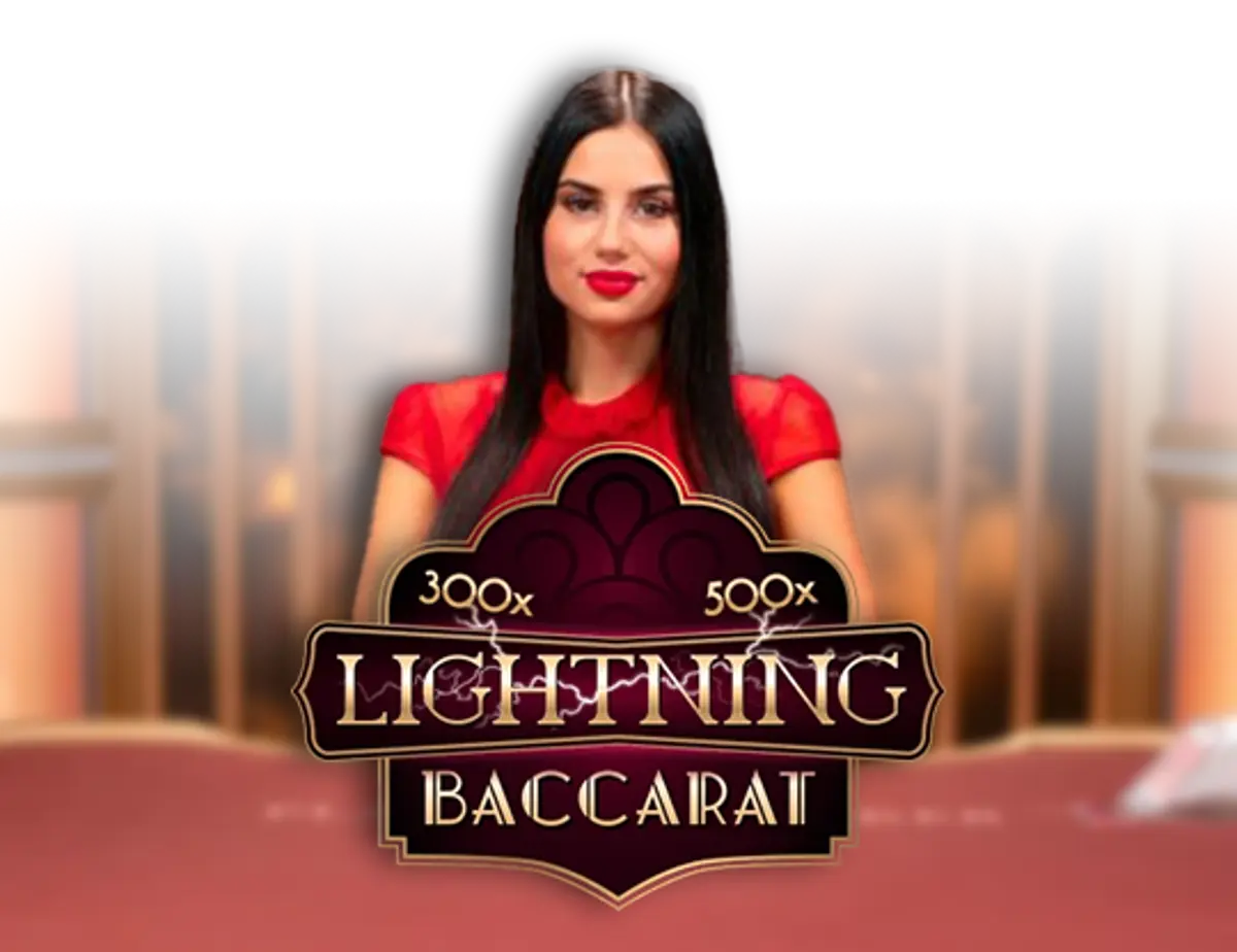 Lightning Baccarat live casino artwork