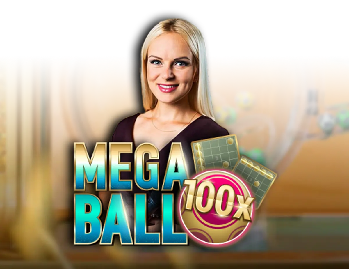 Mega Ball live casino artwork