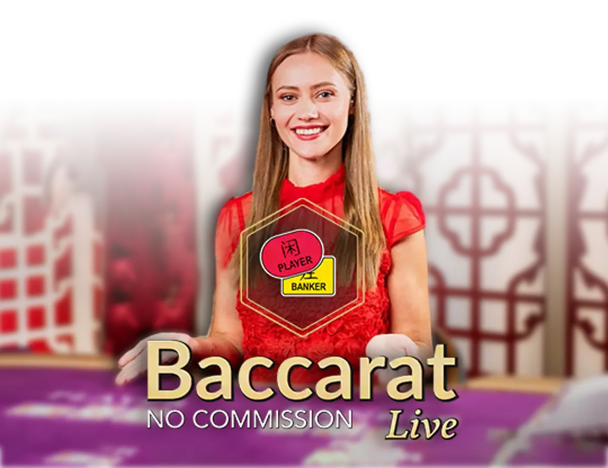 No Commision Baccarat live casino artwork