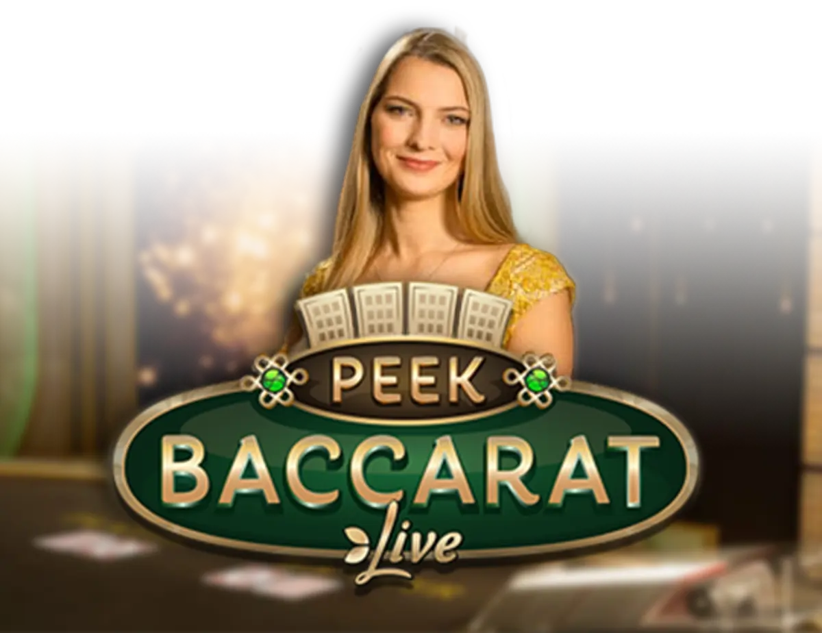 Peek Baccarat live casino artwork