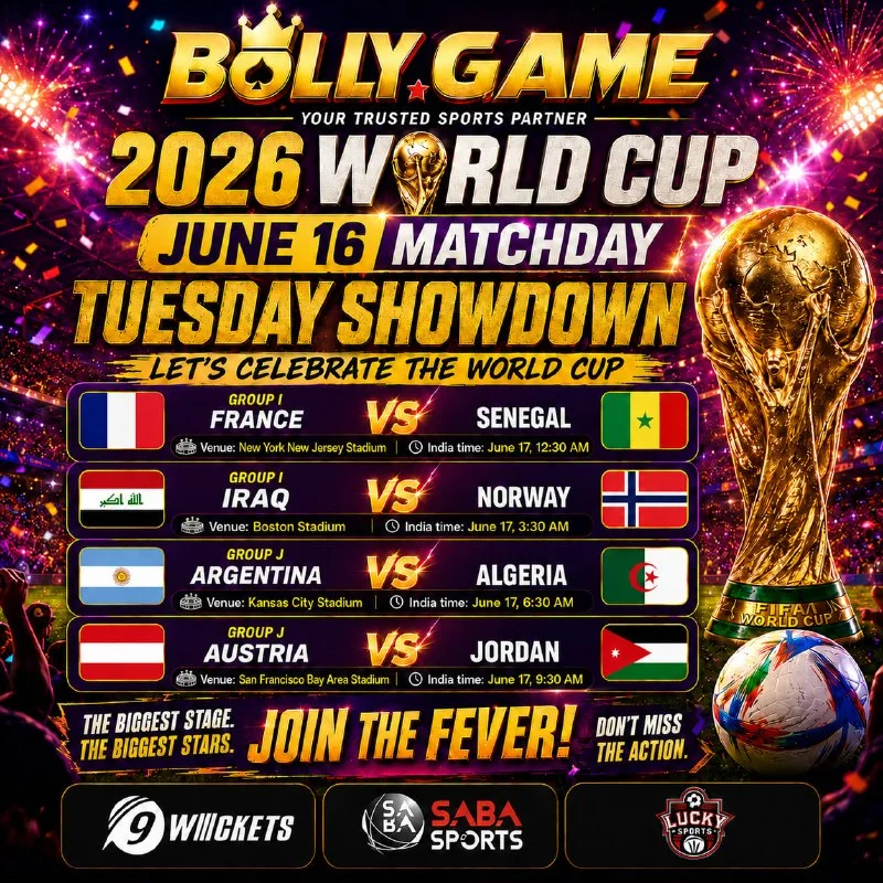 Bolly Game Official News – Jun 16, 2026 – Update 2492 – Bolly Game news image 1