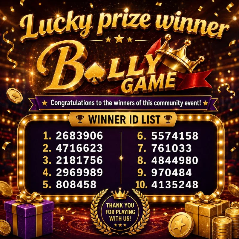 Bolly Game Official News – Jun 25, 2026 – Update 2549 – Bolly Game news image 1