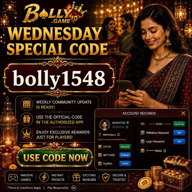 Bolly Game Promo Code Update – Aug 26, 2026 – Update 2794 – Bolly Game news image 1