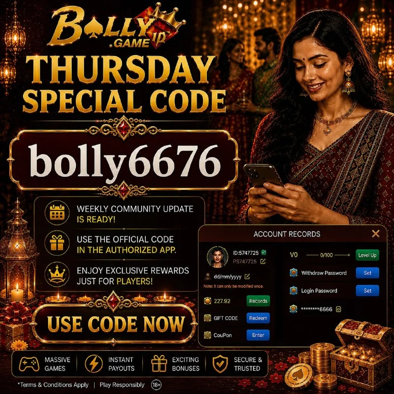 Bolly Game Promo Code Update – Aug 27, 2026 – Update 2796 – Bolly Game news image 1