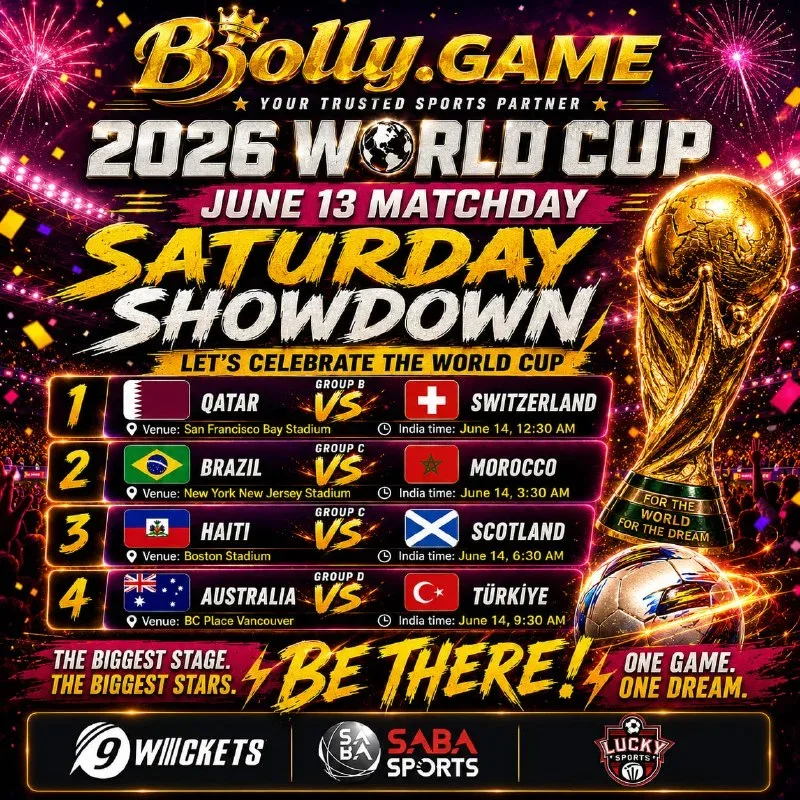 Bolly Game Official News – Jun 13, 2026 – Update 2476