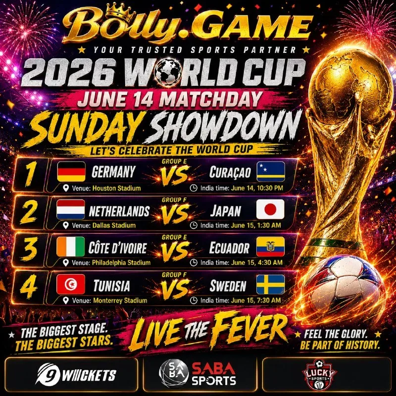Bolly Game Official News – Jun 14, 2026 – Update 2480