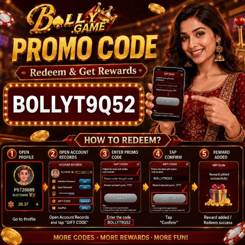 Bolly Game Promo Code Update – Jul 25, 2026 – Update 2699