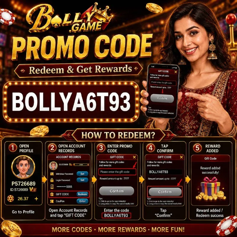 Bolly Game Promo Code Update – Jul 27, 2026 – Update 2706