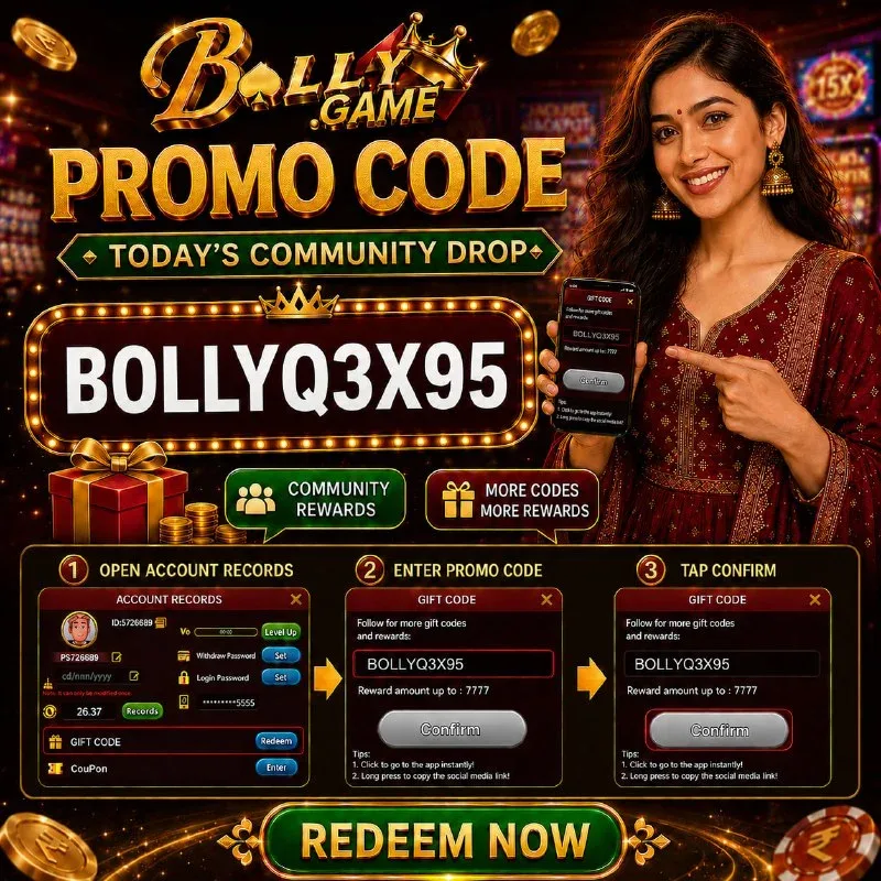 Bolly Game Promo Code Update – Aug 4, 2026 – Update 2726