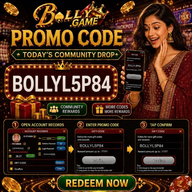 Bolly Game Promo Code Update – Aug 7, 2026 – Update 2735