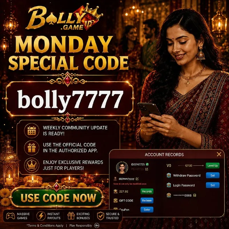 Bolly Game Promo Code Update – Aug 21, 2026 – Update 2776