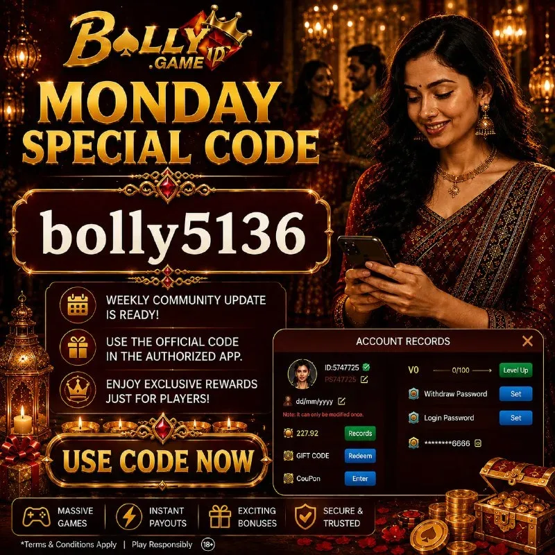 Bolly Game Promo Code Update – Aug 22, 2026 – Update 2780