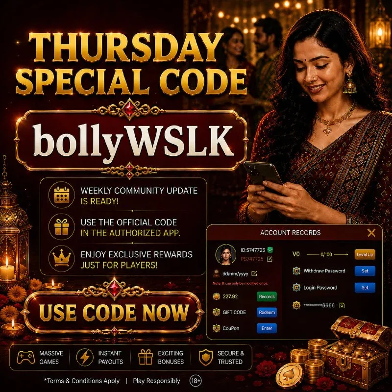 Bolly Game Promo Code Update – Sep 3, 2026 – Update 2809