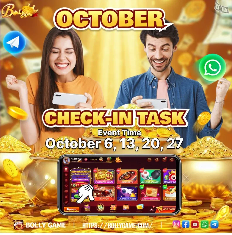 New Agent Registration Reward – Oct 6, 2025 – Update 358 – Bolly Game agent image 1